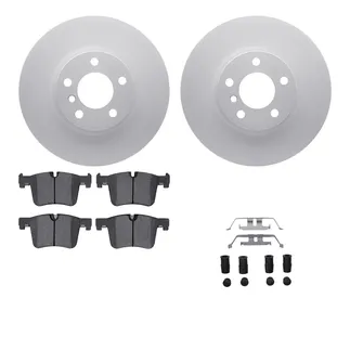 R1 Concepts WDUH1-31286 Carbon Series Brake Rotors W/ 5000 Oep Brake Pads & Hdw